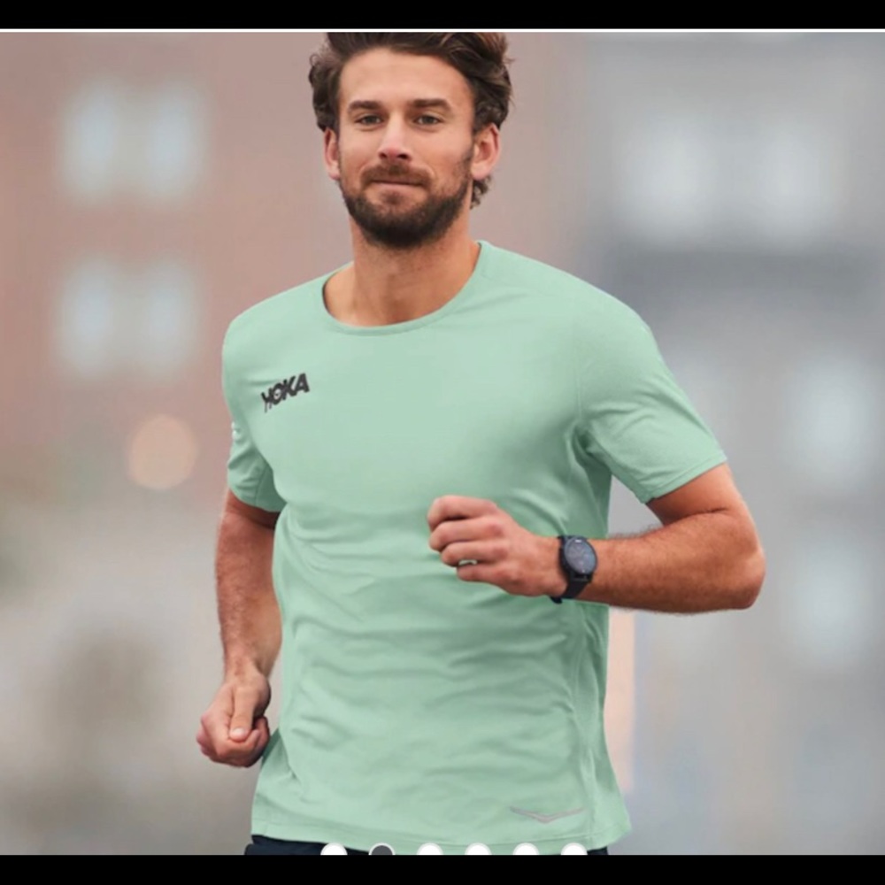Hoka One One performance men’s short sleeve